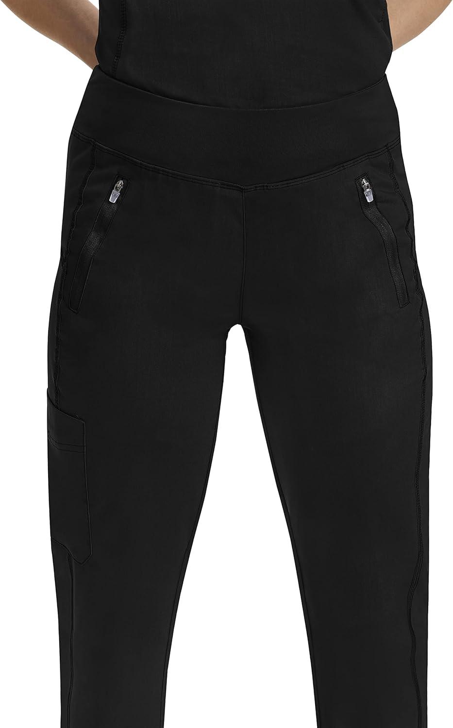 imageHealing Hands Womens Scrub Jogger Pant Tara with 6 Pockets Durable 2Way Stretch and Easy Care Fabric  9233Black