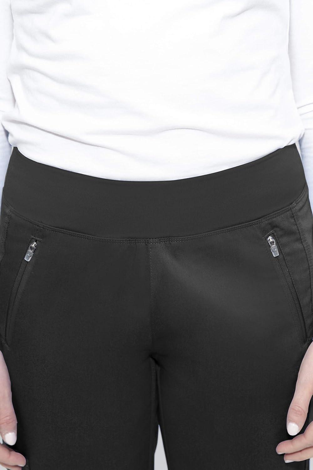 imageHealing Hands Womens Scrub Jogger Pant Tara with 6 Pockets Durable 2Way Stretch and Easy Care Fabric  9233Black