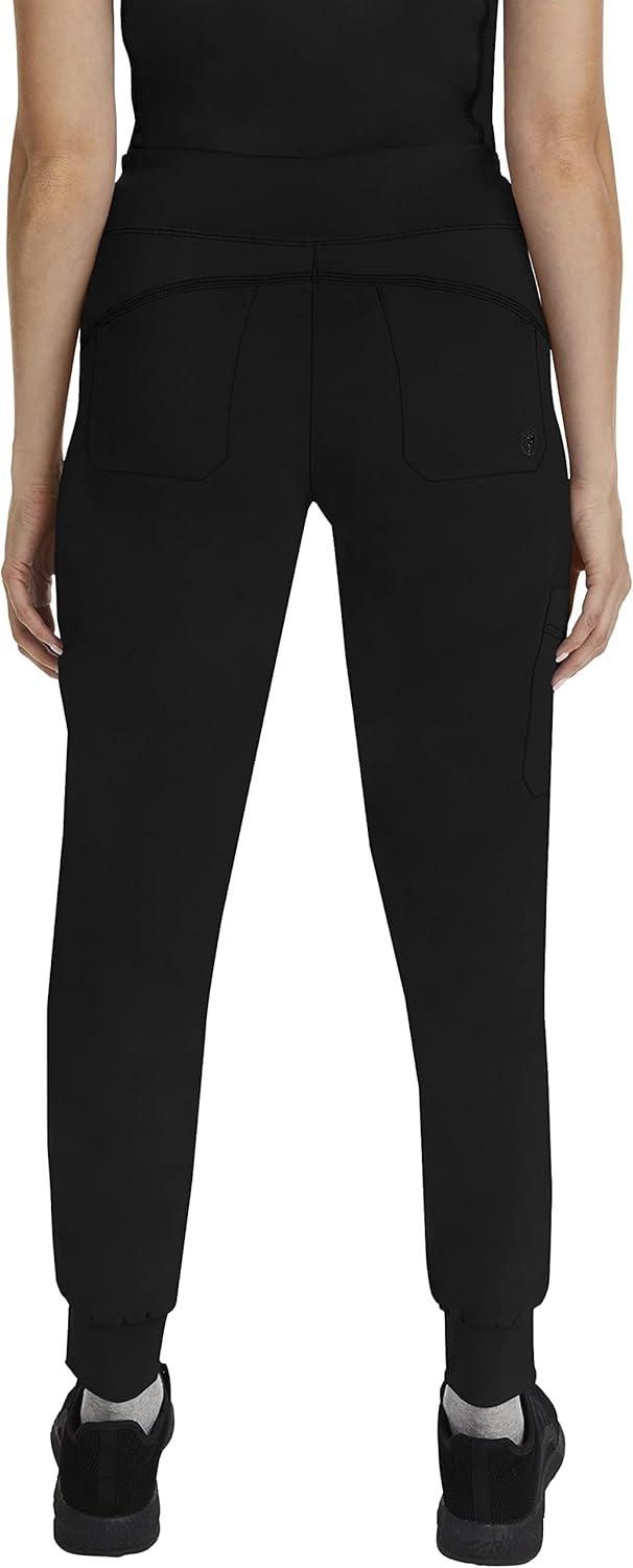 imageHealing Hands Womens Scrub Jogger Pant Tara with 6 Pockets Durable 2Way Stretch and Easy Care Fabric  9233Black