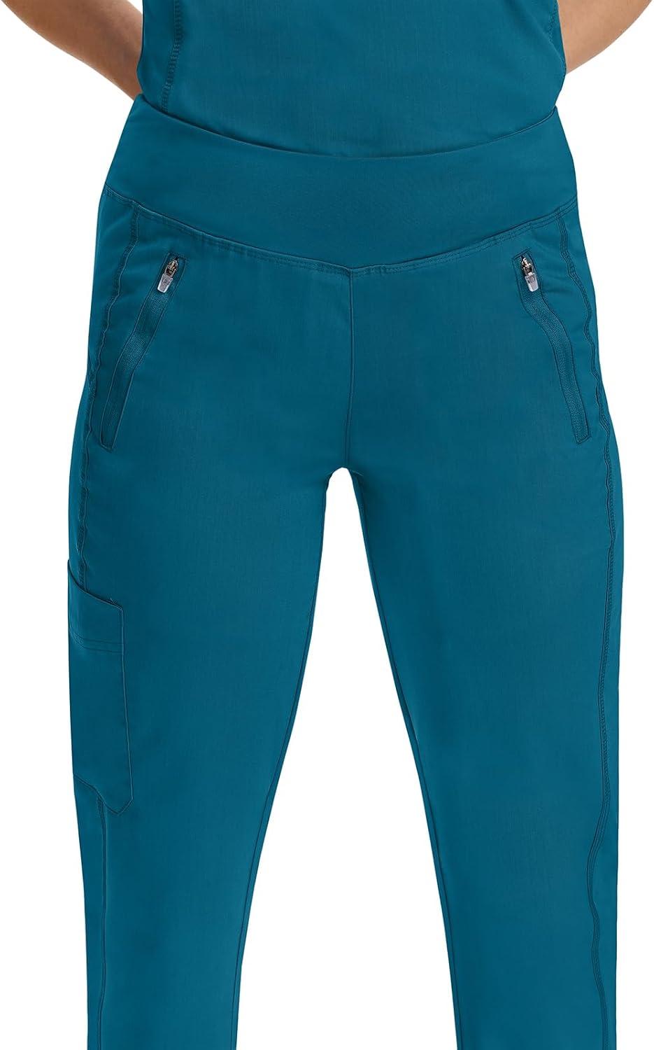 imageHealing Hands Womens Scrub Jogger Pant Tara with 6 Pockets Durable 2Way Stretch and Easy Care Fabric  9233Caribbean