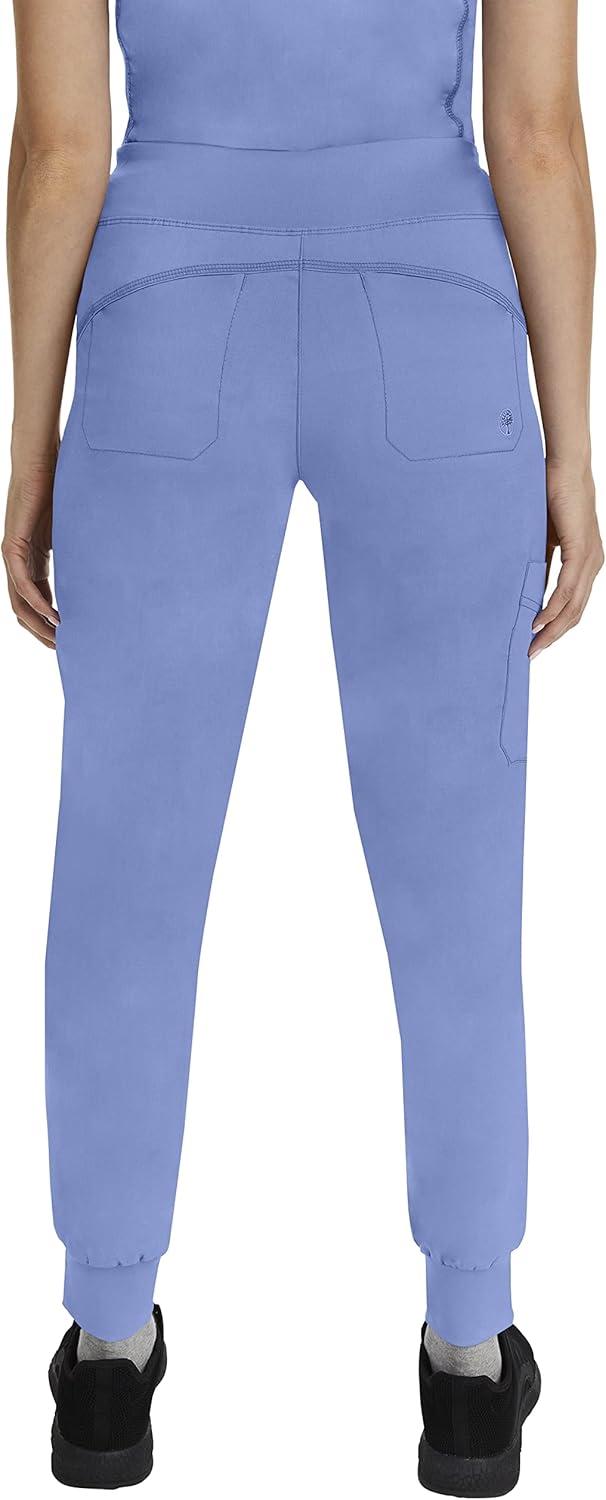 imageHealing Hands Womens Scrub Jogger Pant Tara with 6 Pockets Durable 2Way Stretch and Easy Care Fabric  9233Ceil