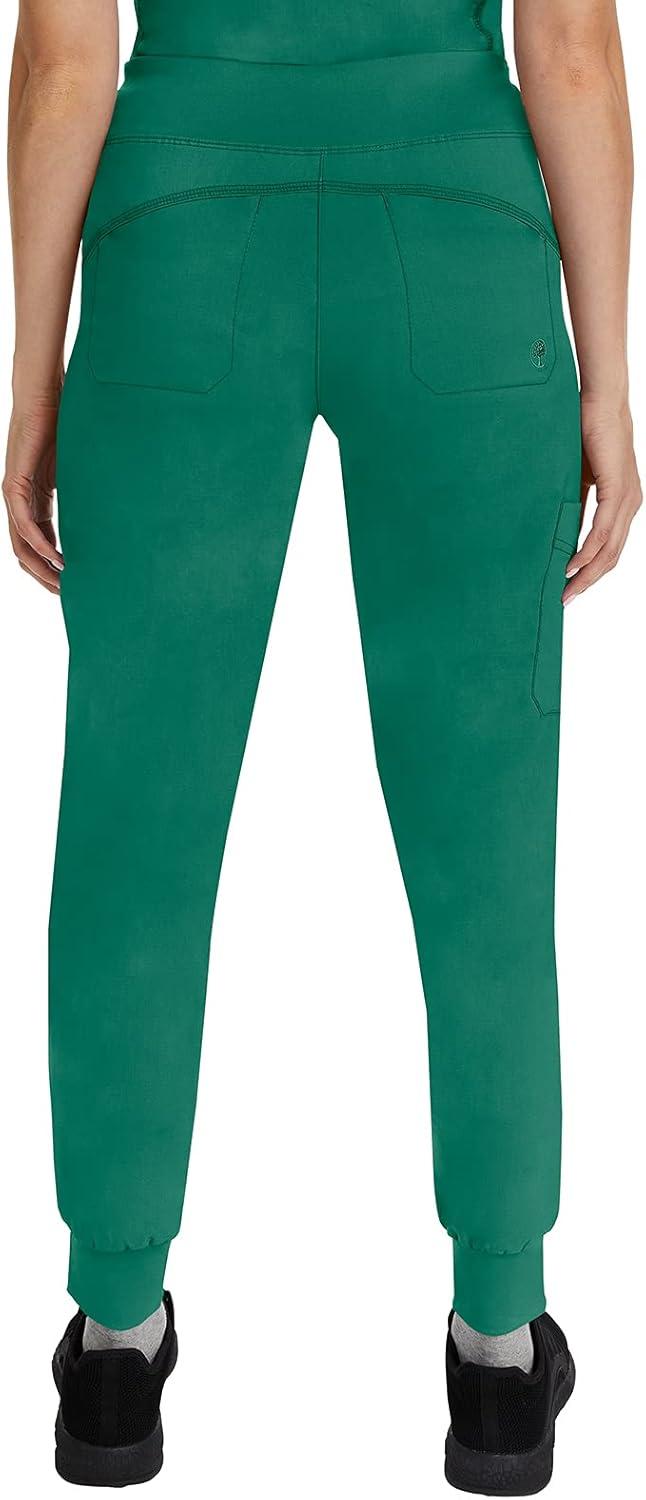 imageHealing Hands Womens Scrub Jogger Pant Tara with 6 Pockets Durable 2Way Stretch and Easy Care Fabric  9233Green