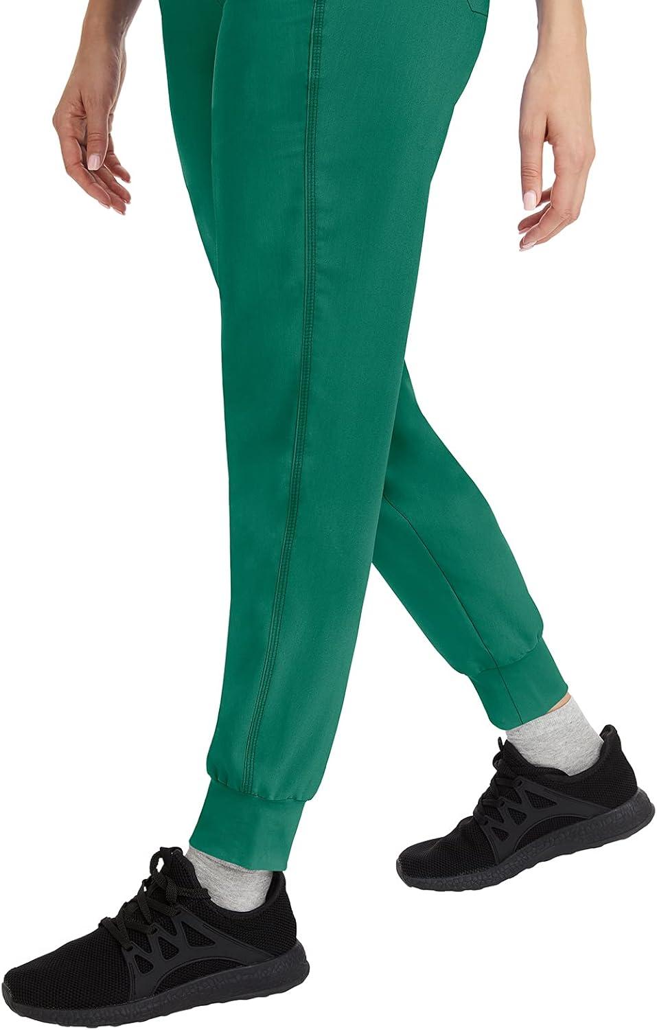 imageHealing Hands Womens Scrub Jogger Pant Tara with 6 Pockets Durable 2Way Stretch and Easy Care Fabric  9233Green