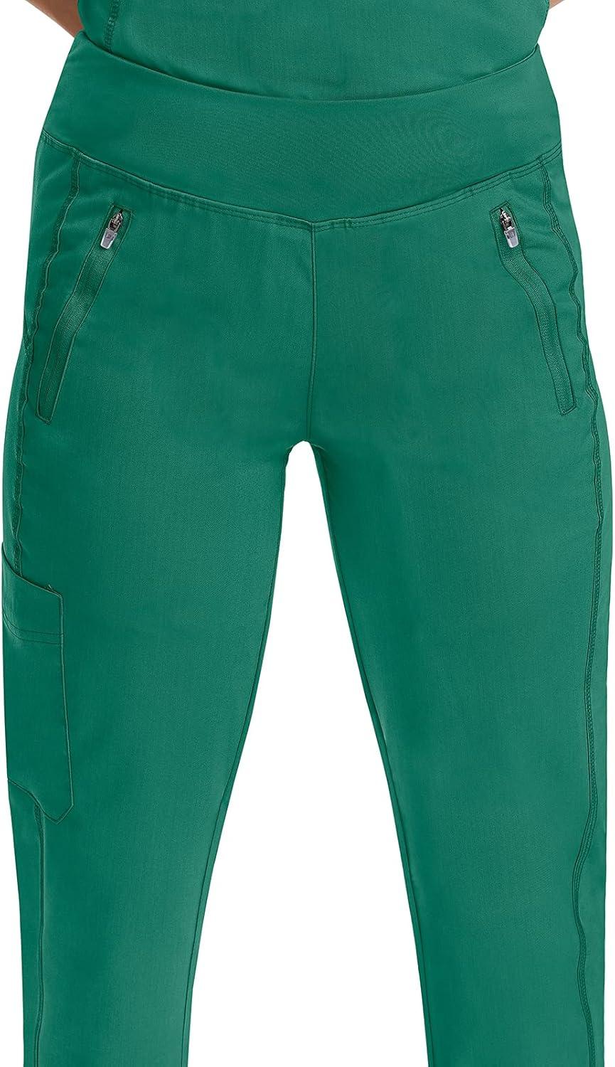 imageHealing Hands Womens Scrub Jogger Pant Tara with 6 Pockets Durable 2Way Stretch and Easy Care Fabric  9233Green