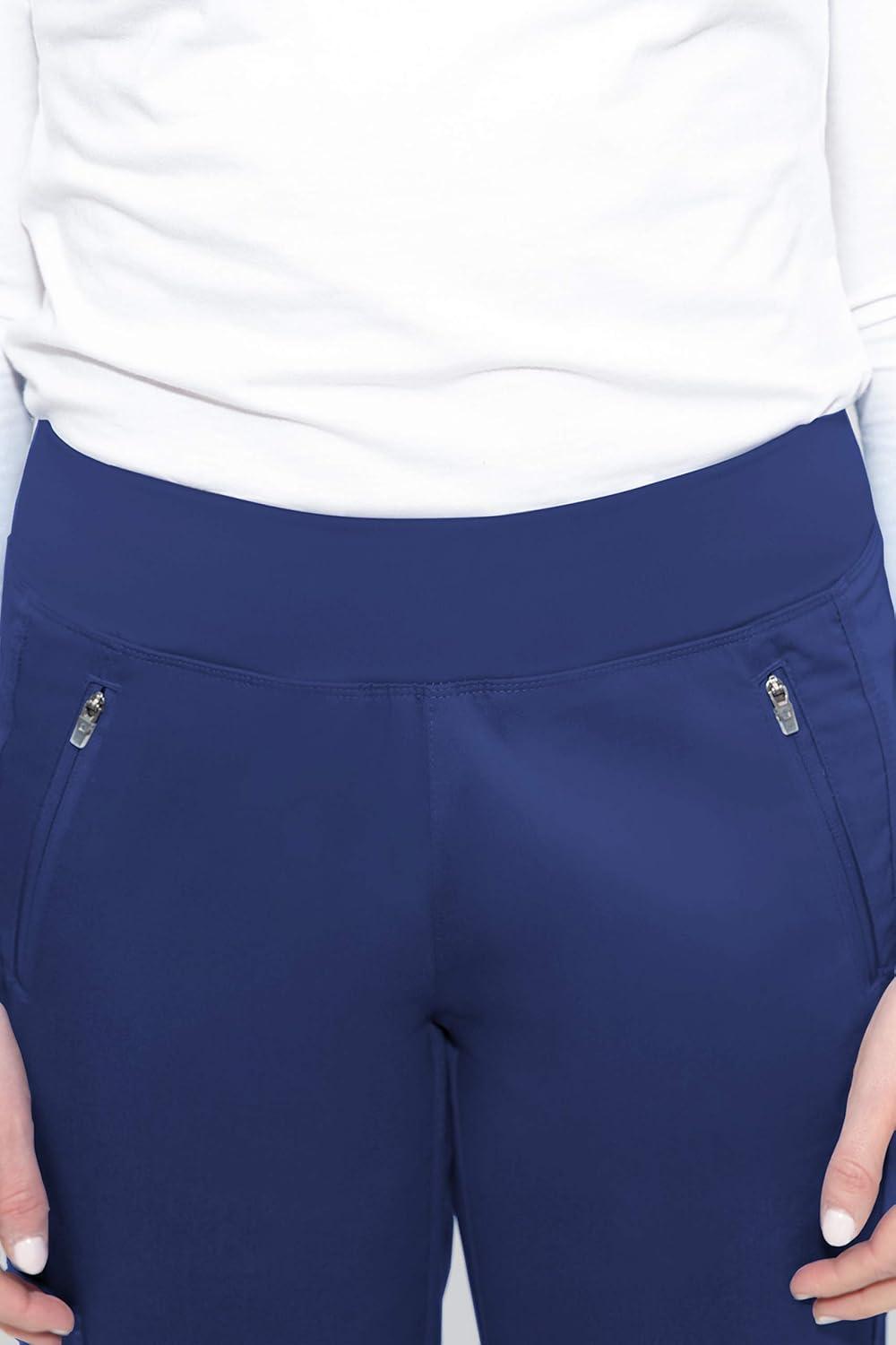 imageHealing Hands Womens Scrub Jogger Pant Tara with 6 Pockets Durable 2Way Stretch and Easy Care Fabric  9233Navy