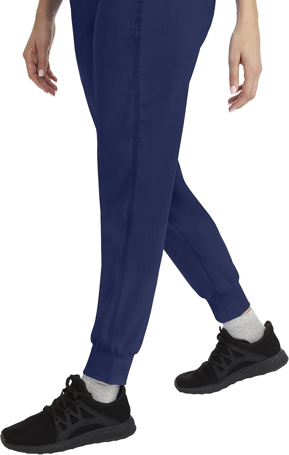 imageHealing Hands Womens Scrub Jogger Pant Tara with 6 Pockets Durable 2Way Stretch and Easy Care Fabric  9233Navy