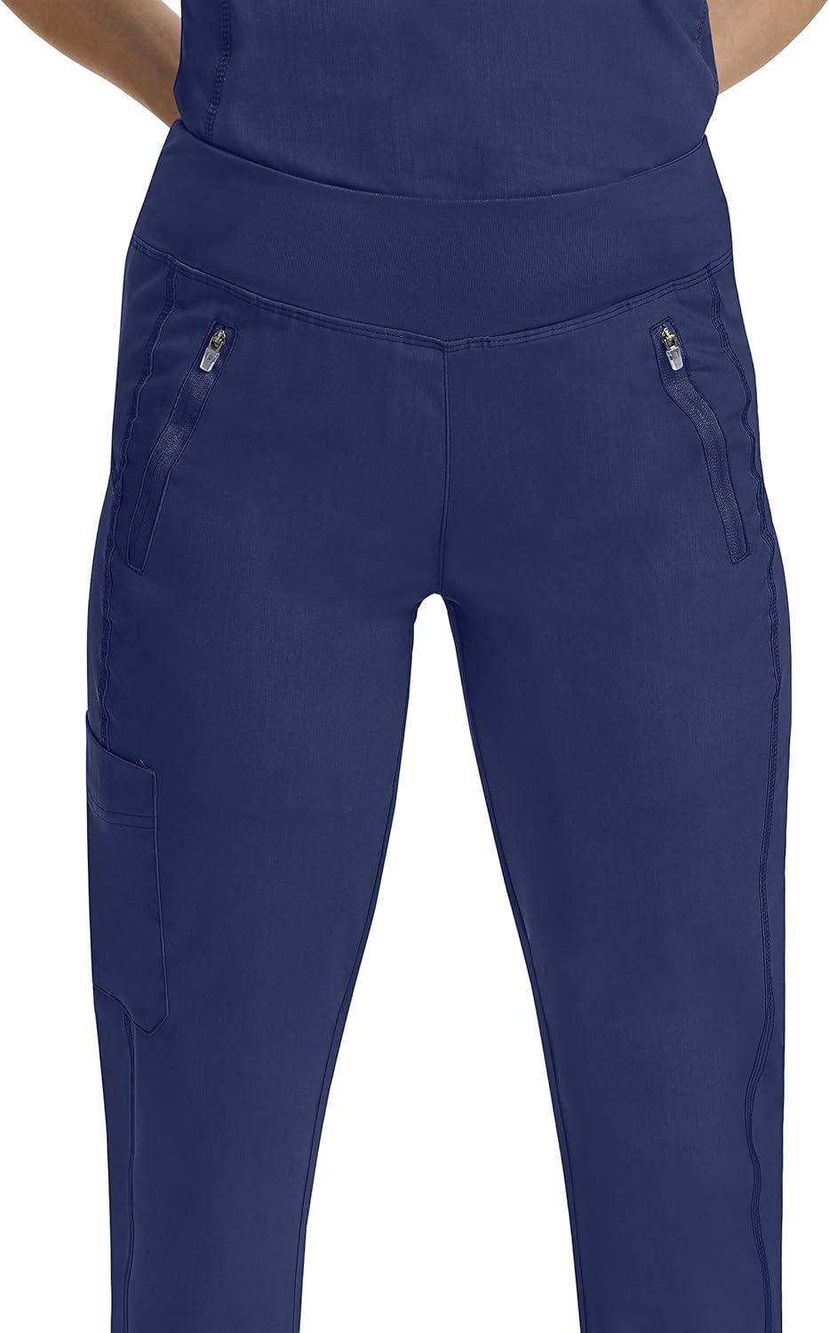 imageHealing Hands Womens Scrub Jogger Pant Tara with 6 Pockets Durable 2Way Stretch and Easy Care Fabric  9233Navy