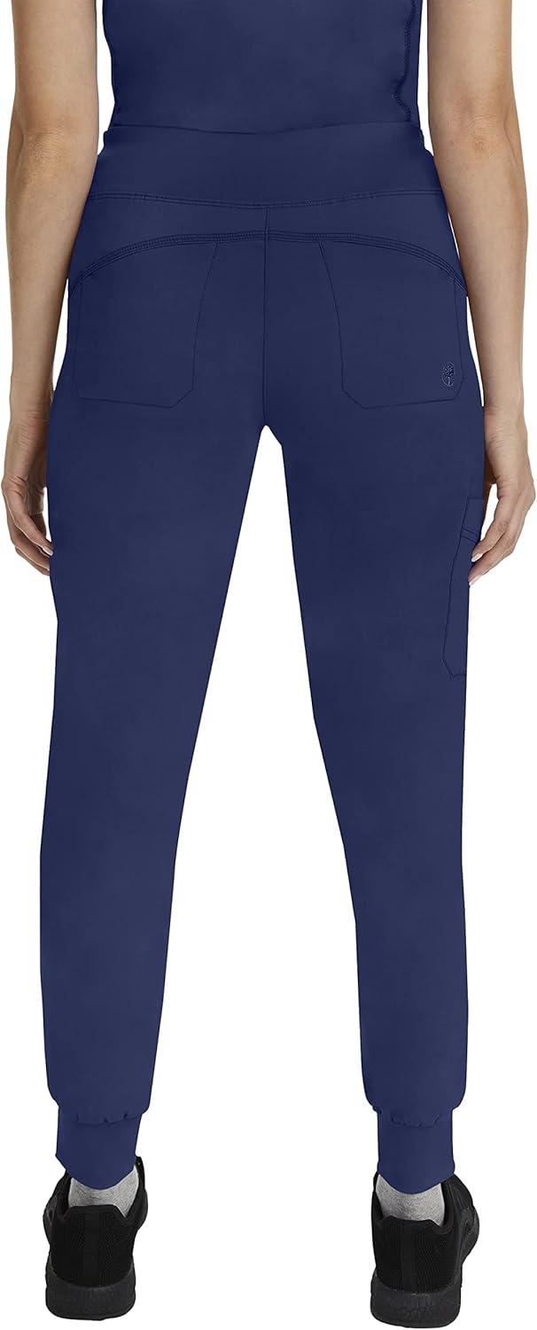 imageHealing Hands Womens Scrub Jogger Pant Tara with 6 Pockets Durable 2Way Stretch and Easy Care Fabric  9233Navy