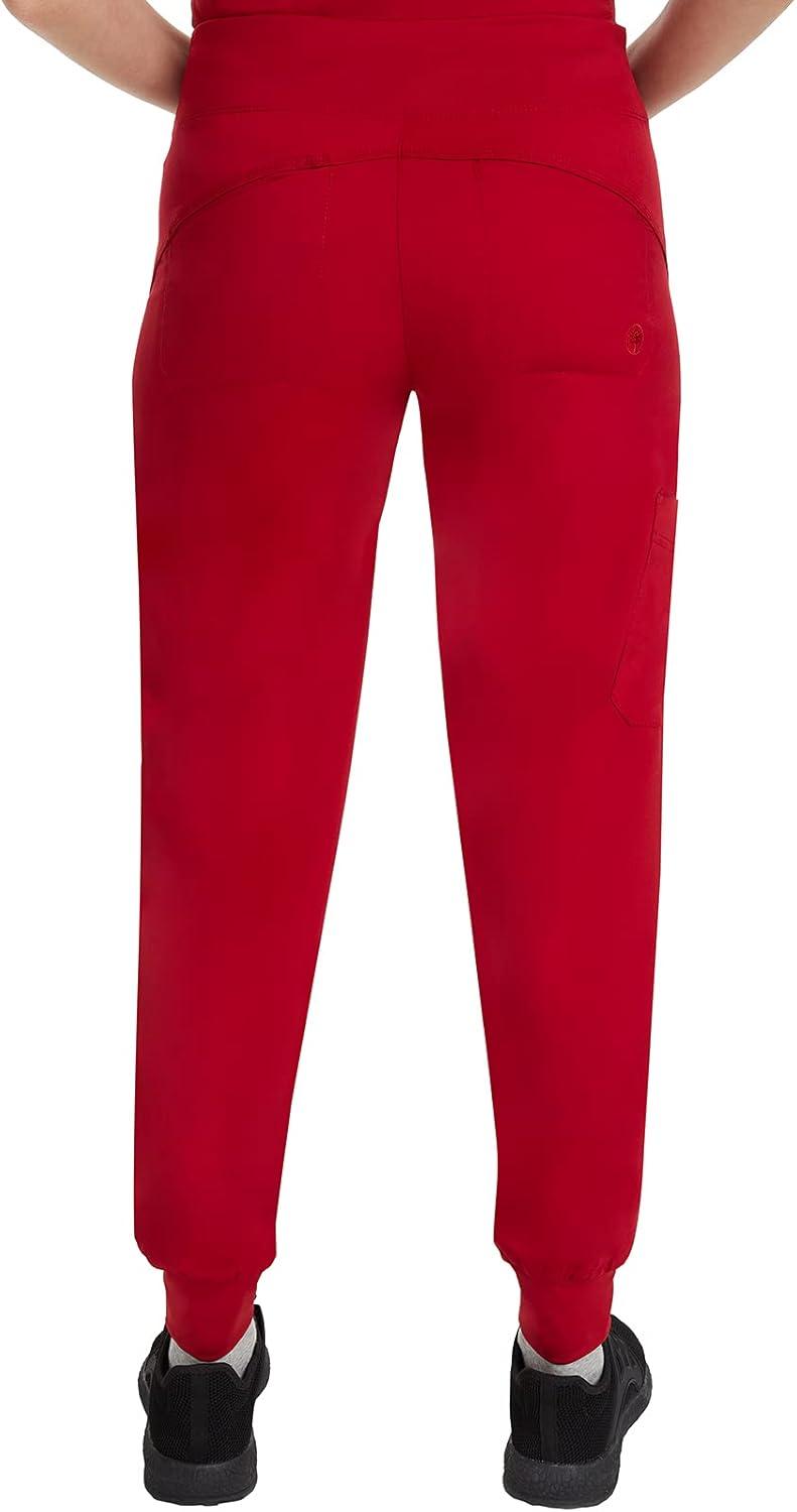 imageHealing Hands Womens Scrub Jogger Pant Tara with 6 Pockets Durable 2Way Stretch and Easy Care Fabric  9233Red