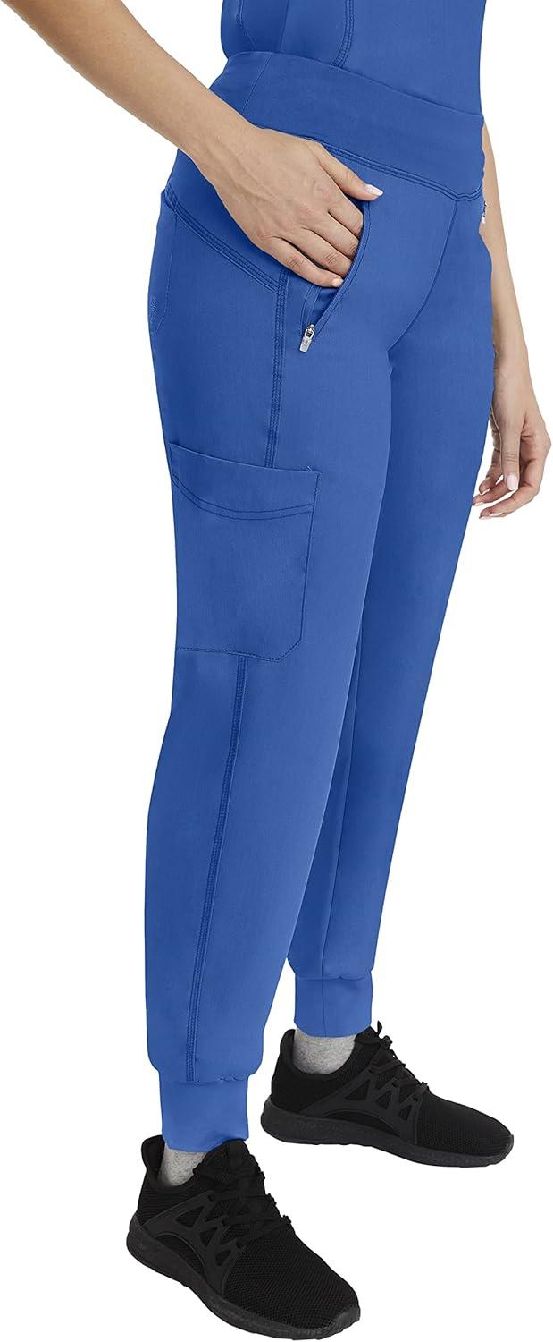 imageHealing Hands Womens Scrub Jogger Pant Tara with 6 Pockets Durable 2Way Stretch and Easy Care Fabric  9233Royal