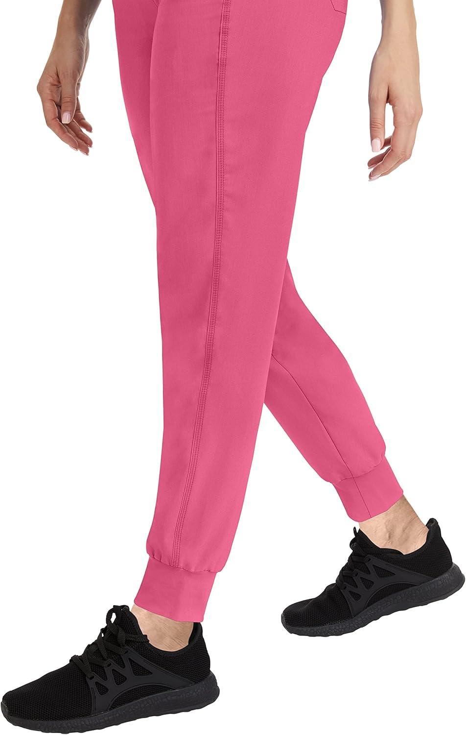 imageHealing Hands Womens Scrub Jogger Pant Tara with 6 Pockets Durable 2Way Stretch and Easy Care Fabric  9233Sugar Coral