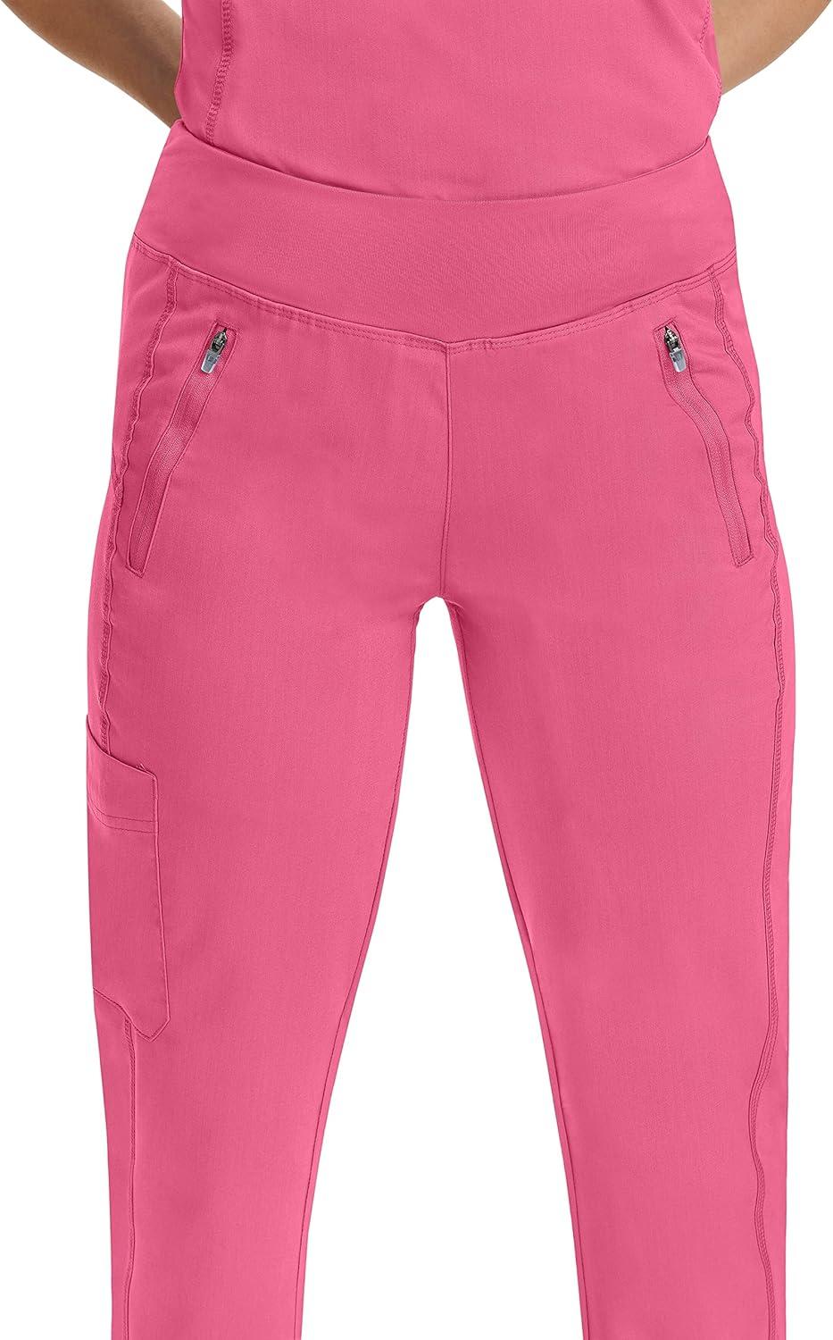 imageHealing Hands Womens Scrub Jogger Pant Tara with 6 Pockets Durable 2Way Stretch and Easy Care Fabric  9233Sugar Coral