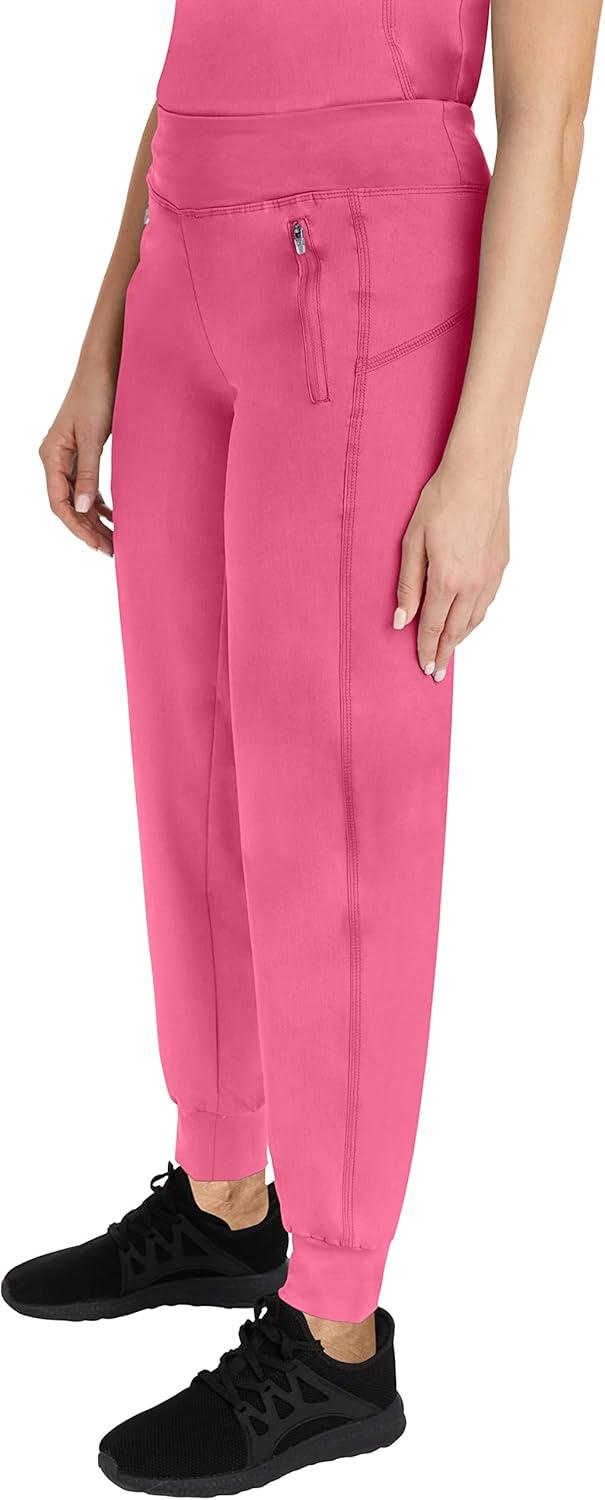 imageHealing Hands Womens Scrub Jogger Pant Tara with 6 Pockets Durable 2Way Stretch and Easy Care Fabric  9233Sugar Coral