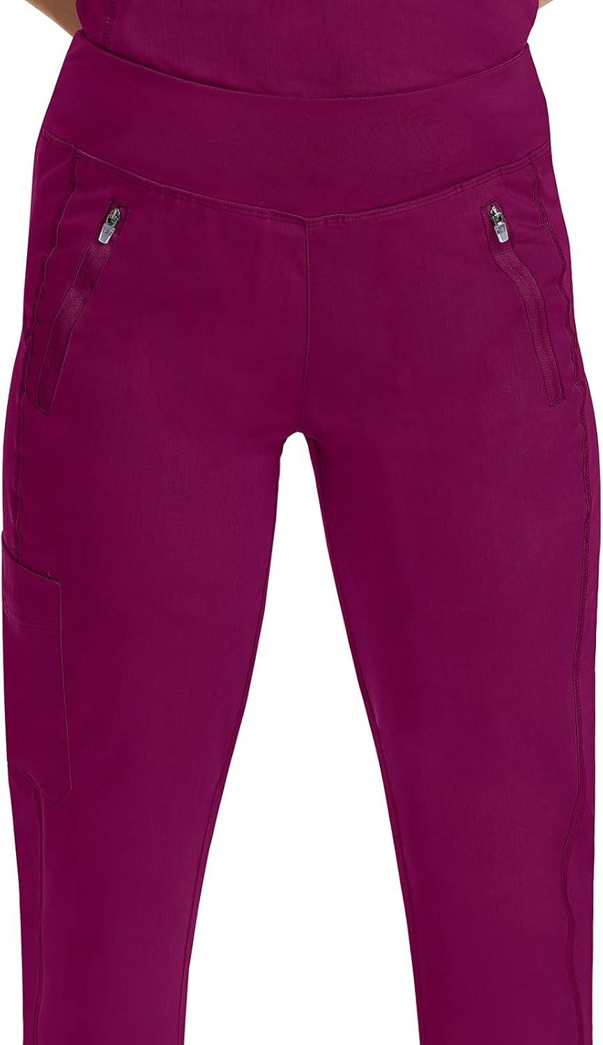 imageHealing Hands Womens Scrub Jogger Pant Tara with 6 Pockets Durable 2Way Stretch and Easy Care Fabric  9233Wine