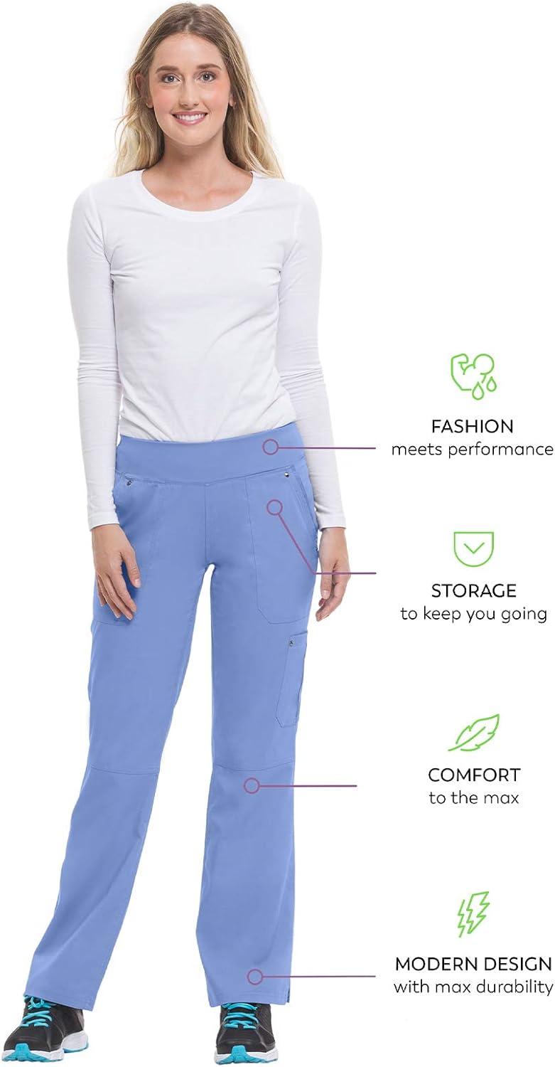 imageHealing Hands Womens Scrub Pant Tori Cargo Bottoms with 5 Pockets and 2Way Stretch Fabric 9133Ceil