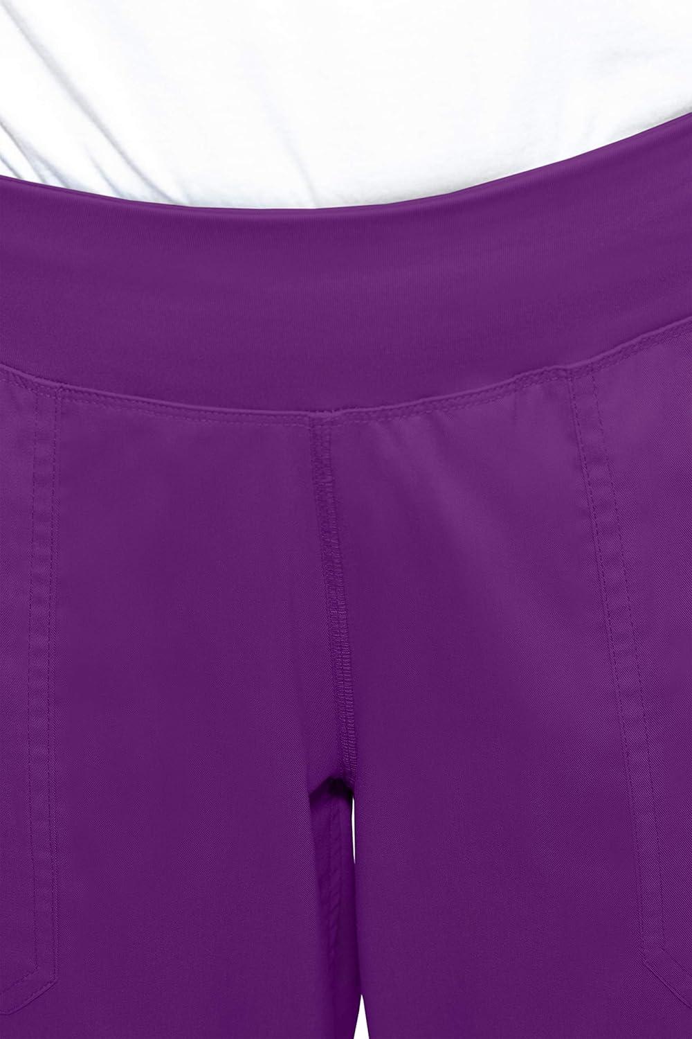 imageHealing Hands Womens Scrub Pant Tori Cargo Bottoms with 5 Pockets and 2Way Stretch Fabric 9133Eggplant