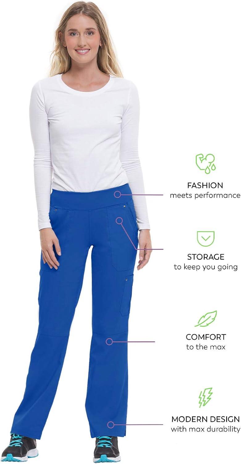 imageHealing Hands Womens Scrub Pant Tori Cargo Bottoms with 5 Pockets and 2Way Stretch Fabric 9133Galaxy Blue