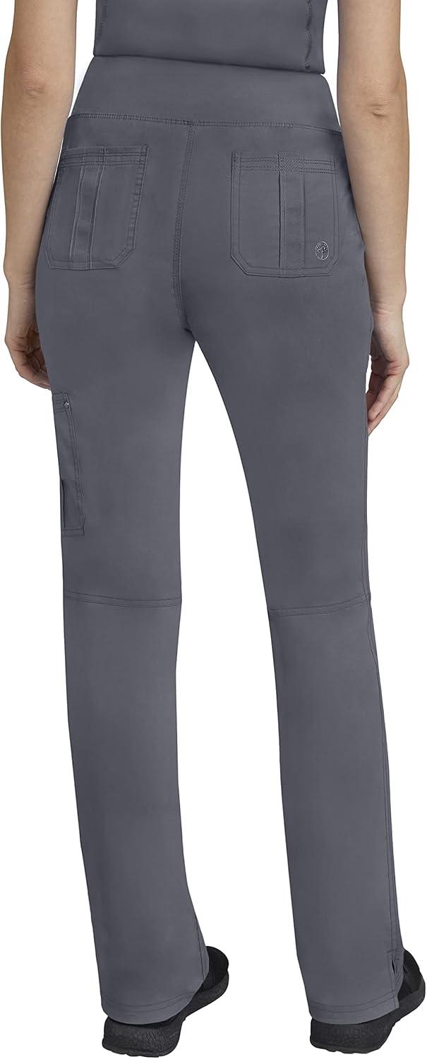 imageHealing Hands Womens Scrub Pant Tori Cargo Bottoms with 5 Pockets and 2Way Stretch Fabric 9133Pewter
