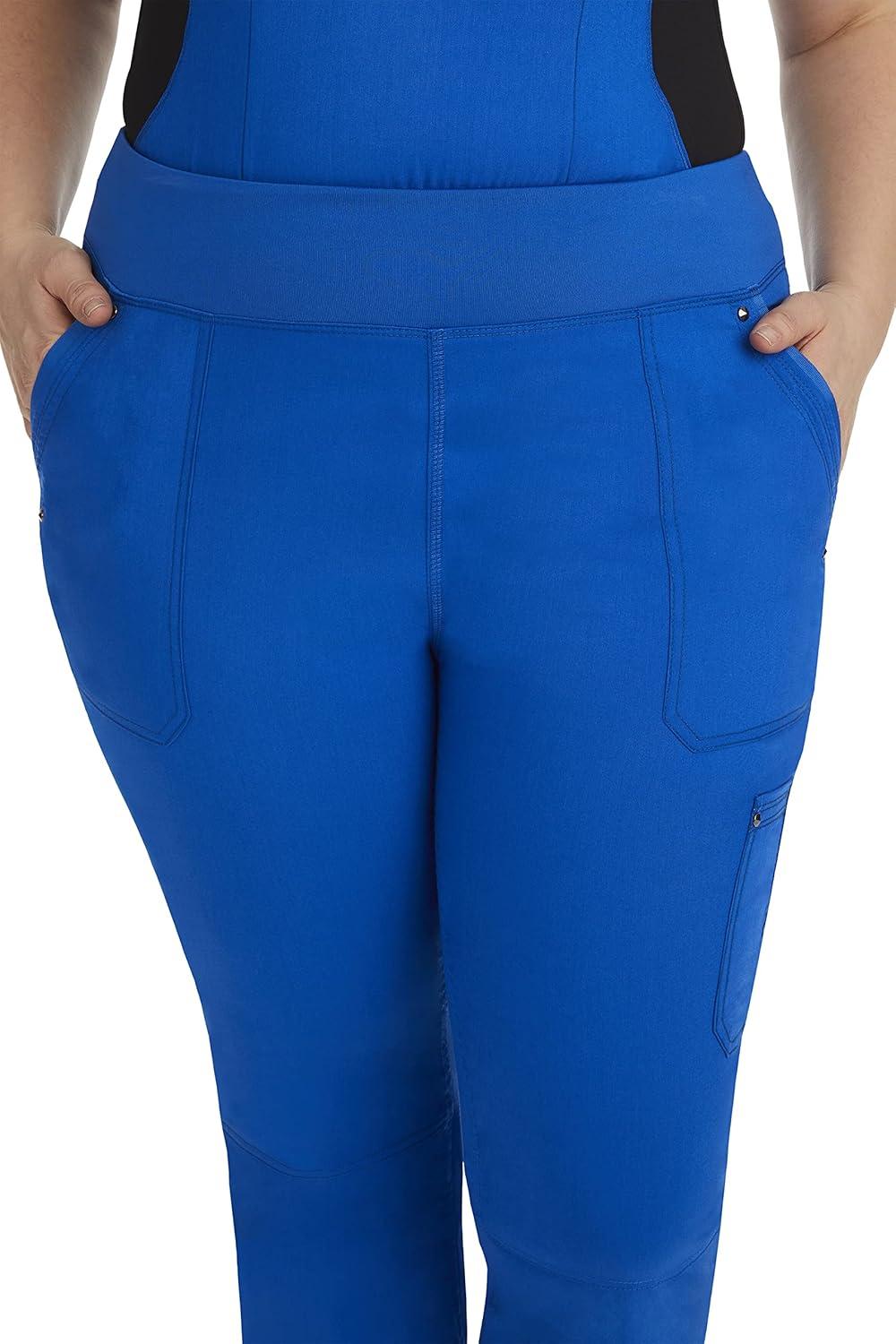 imageHealing Hands Womens Scrub Pant Tori Cargo Bottoms with 5 Pockets and 2Way Stretch Fabric 9133Royal