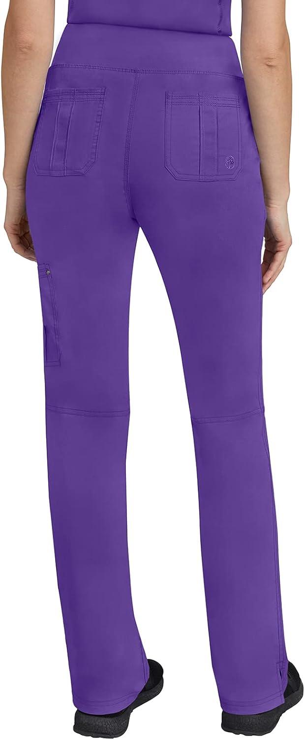 imageHealing Hands Womens Scrub Pant Tori Cargo Bottoms with 5 Pockets and 2Way Stretch Fabric 9133True Grape