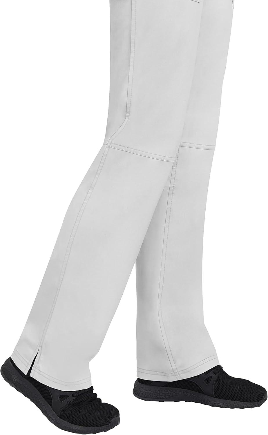 imageHealing Hands Womens Scrub Pant Tori Cargo Bottoms with 5 Pockets and 2Way Stretch Fabric 9133White