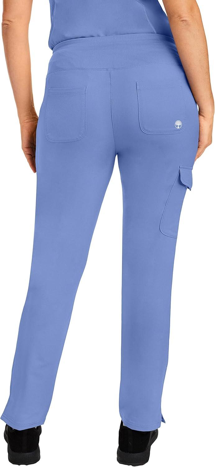imageHealing Hands Womens Yoga Scrubs Pant 6 Pocket HH360 9155 Naomi Athleisure Scrub Yoga Pant for WomenCeil