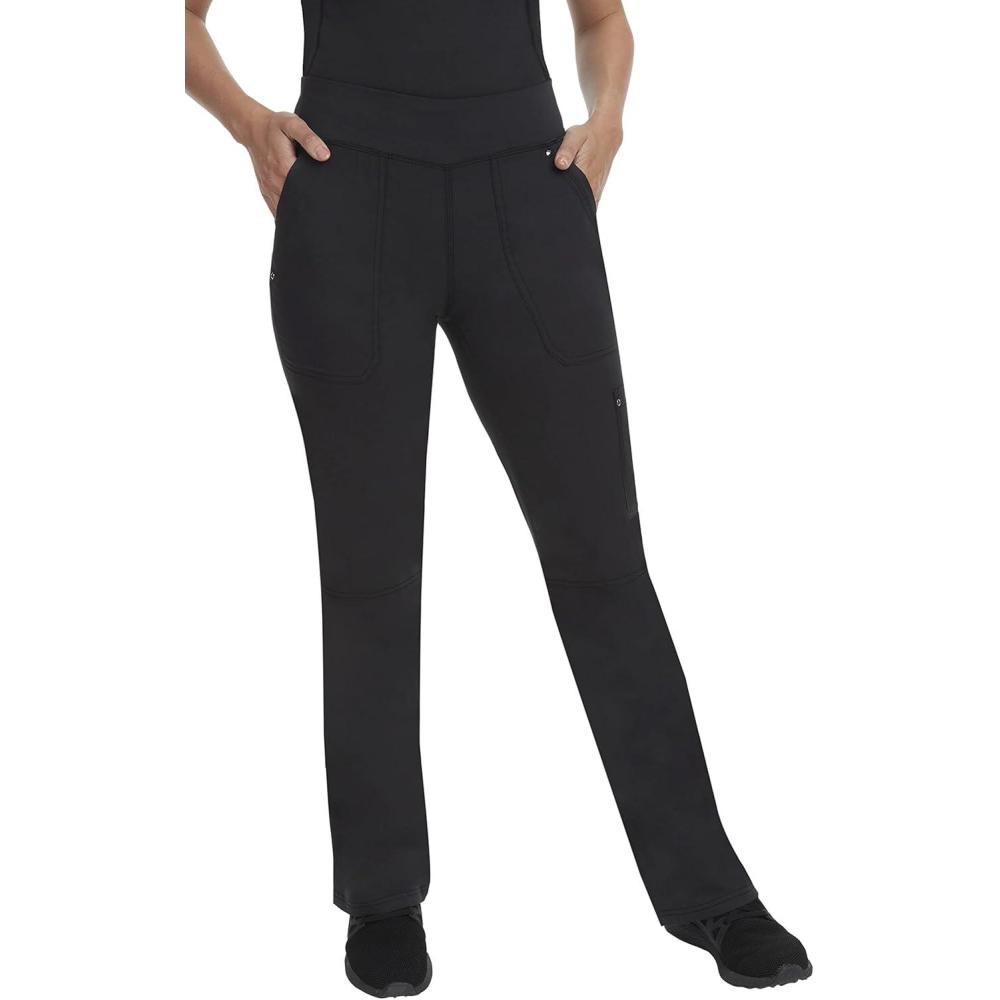 imageHealing Hands Womens Scrub Pant Tori Cargo Bottoms with 5 Pockets and 2Way Stretch Fabric 9133Black