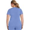 Healing Hands Scrubs for Women Mock Wrap Neck Top 2 Pocket Purple Label Women’s Scrub Top 2172 Jordan(Ceil)