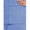 Healing Hands Scrubs for Women Mock Wrap Neck Top 2 Pocket Purple Label Women’s Scrub Top 2172 Jordan(Ceil)
