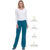 Healing Hands Women’s Scrub Pant Tori Cargo Bottoms with 5 Pockets and 2-Way Stretch Fabric 9133(Caribbean)