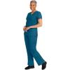 Healing Hands Women’s Scrub Pant Tori Cargo Bottoms with 5 Pockets and 2-Way Stretch Fabric 9133(Caribbean)