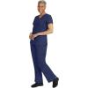 Healing Hands Women’s Scrub Pant Tori Cargo Bottoms with 5 Pockets and 2-Way Stretch Fabric 9133(Navy)