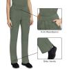 Healing Hands Women’s Scrub Pant Tori Cargo Bottoms with 5 Pockets and 2-Way Stretch Fabric 9133(Olive)