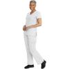 Healing Hands Women’s Scrub Pant Tori Cargo Bottoms with 5 Pockets and 2-Way Stretch Fabric 9133(White)