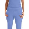 Healing Hands Womens Yoga Scrubs Pant 6 Pocket HH360 9155 Naomi Athleisure Scrub Yoga Pant for Women(Ceil)