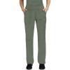 Healing Hands Women’s Scrub Pant Tori Cargo Bottoms with 5 Pockets and 2-Way Stretch Fabric 9133(Olive)