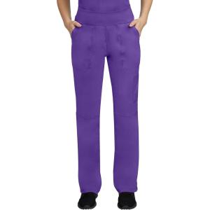 Healing Hands Women’s Scrub Pant Tori Cargo Bottoms with 5 Pockets and 2-Way Stretch Fabric 9133(True Grape)