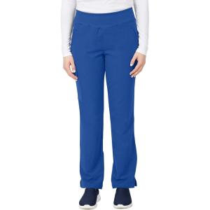 Healing Hands Womens Yoga Scrubs Pant 6 Pocket HH360 9155 Naomi Athleisure Scrub Yoga Pant for Women(Galaxy Blue)