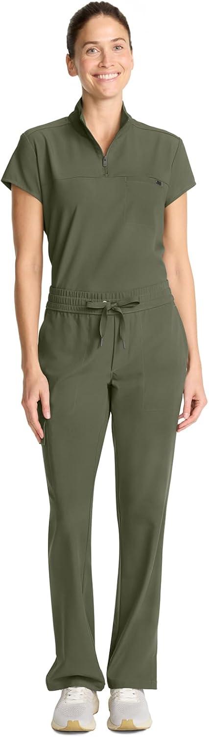 imageHealing Hands Scrubs for Women Medical Pant Drawstring Straight Leg Bottoms HH153Olive