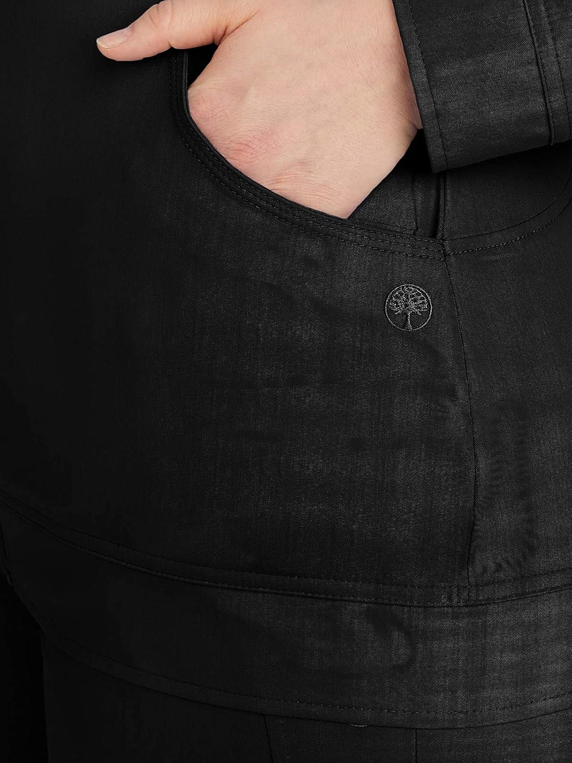 imageHealing Hands Womens Scrub Jacket ZipUp Front with 2Way Stretch Comfort ampamp Big Kangaroo Pockets 5038Royal