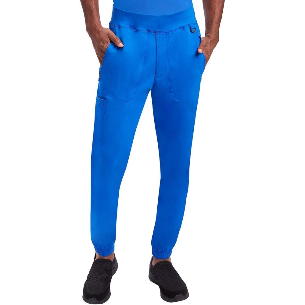 imageHealing Hands Mens Scrub Jogger Pants Dante with 4 Pockets 2Way Stretch and Durable Fabric 9301Royal
