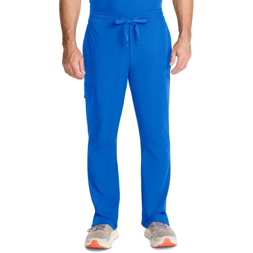 imageHealing Hands Mens Scrubs Zip Fly Drawstring Scrub Pant with 4 Pockets HH154Royal