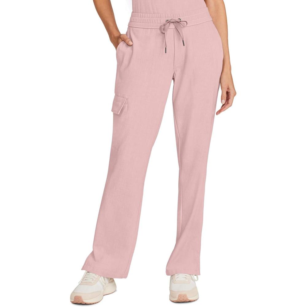 imageHealing Hands Scrubs for Women Medical Pant Drawstring Straight Leg Bottoms HH153Pink Pearl