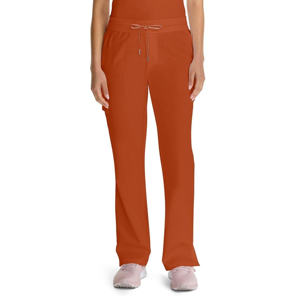 imageHealing Hands Scrubs for Women Medical Pant Drawstring Straight Leg Bottoms HH153Warm Sunrise