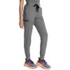 Healing Hands Joggers Scrub Pants for Women Mid-Rise Bottoms with Bekah Drawstring HH155(Heather Ash)