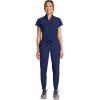Healing Hands Joggers Scrub Pants for Women Mid-Rise Bottoms with Bekah Drawstring HH155(Navy)