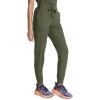 Healing Hands Joggers Scrub Pants for Women Mid-Rise Bottoms with Bekah Drawstring HH155(Olive)