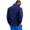 Healing Hands Men’s Scrub Jacket 6 Pocket Purple Label Scrubs 5530 Jonathan Zip up Jacket for Men(Navy)