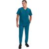 Healing Hands Men’s Scrub Jogger Pants Dante with 4 Pockets, 2-Way Stretch, and Durable Fabric 9301(Caribbean)
