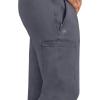 Healing Hands Men’s Scrub Jogger Pants Dante with 4 Pockets, 2-Way Stretch, and Durable Fabric 9301(Pewter)